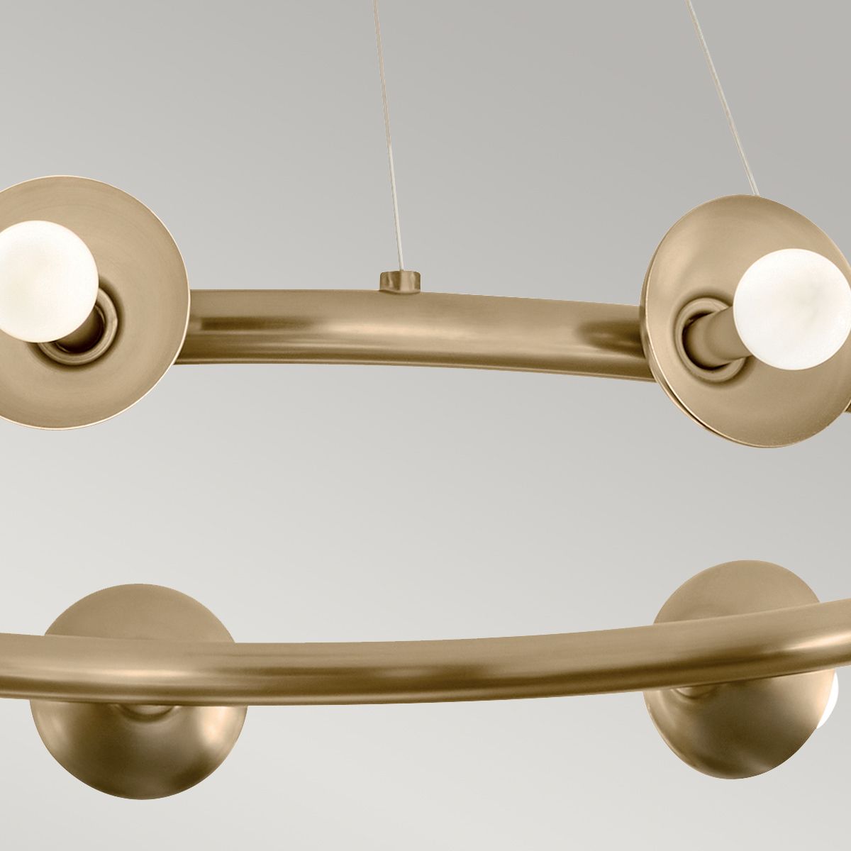 KL-PALTA9-CPZ Kichler Palta 9 Light Chandelier Champagne Bronze