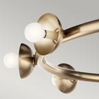 KL-PALTA9-CPZ Kichler Palta 9 Light Chandelier Champagne Bronze