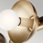 KL-PALTA9-CPZ Kichler Palta 9 Light Chandelier Champagne Bronze