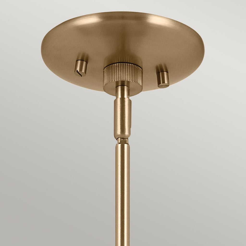 KL-PHIX-3-CBB Kichler Phix 3 arm, 6 light up and down Chandelier Champagne Bronze, Black