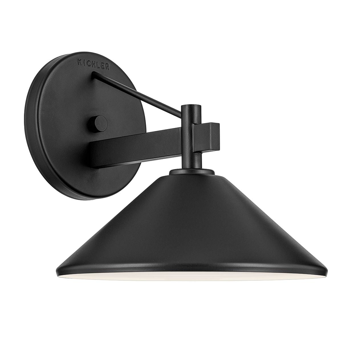 KL-RIPLEY2-M-BK Ripley  Medium  Outdoor Wall Lantern Black
