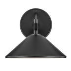 KL-RIPLEY2-M-BK Ripley  Medium  Outdoor Wall Lantern Black