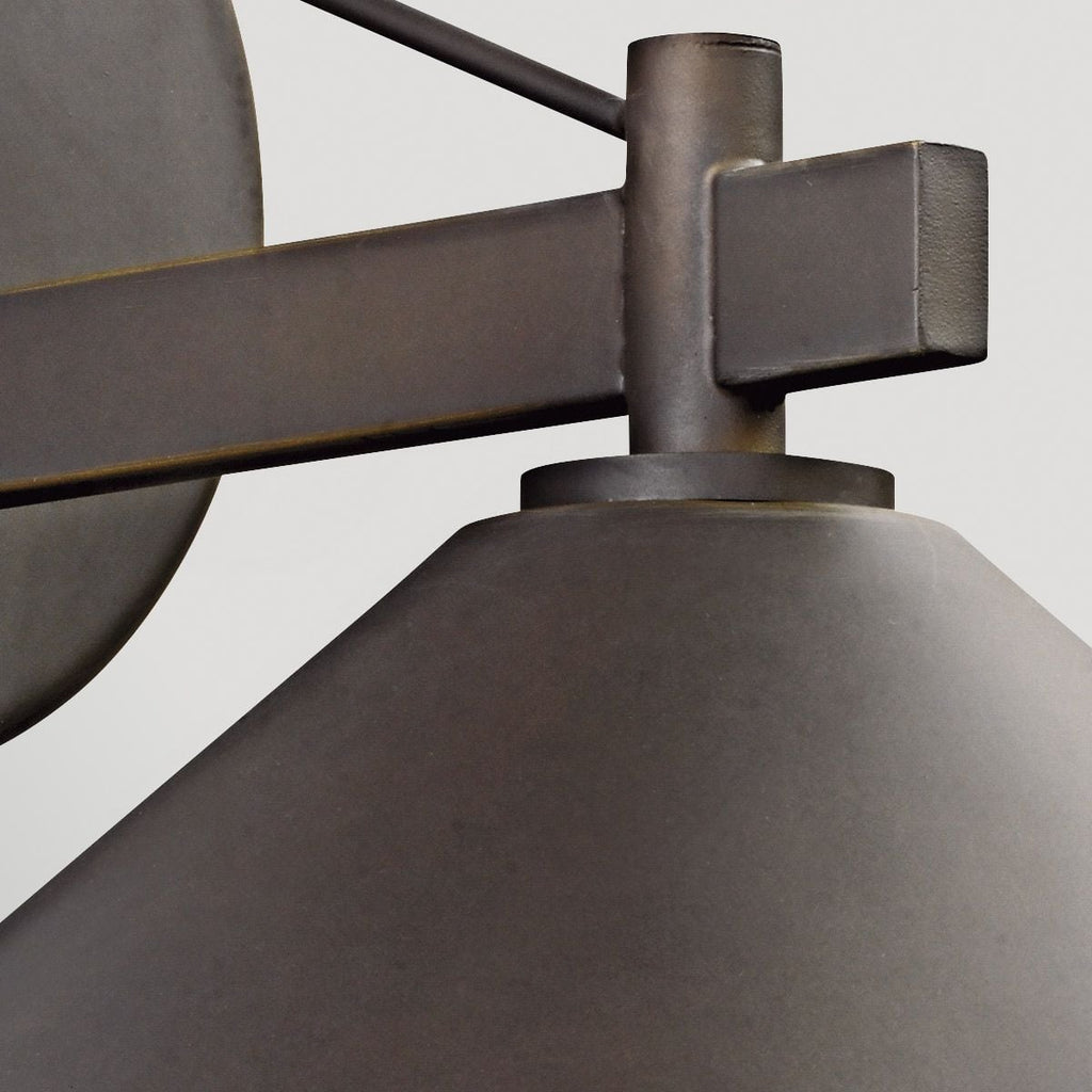 KL-RIPLEY2-M-OZ Ripley  Medium  Outdoor Wall Lantern Old Bronze