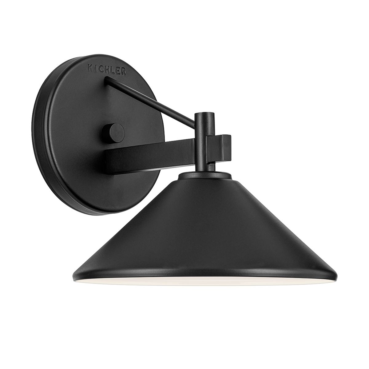 KL-RIPLEY2-S-BK Ripley  Small Outdoor  Wall Lantern Black