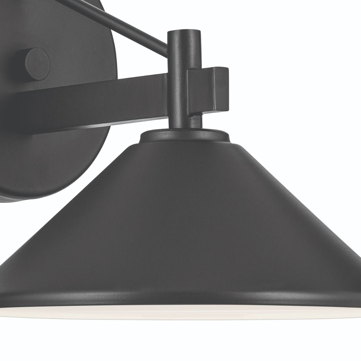 KL-RIPLEY2-S-BK Ripley  Small Outdoor  Wall Lantern Black