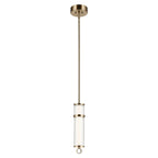 KL-RIVEN-LED-MP-CPZ  Riven LED Pendant Champagne Bronze