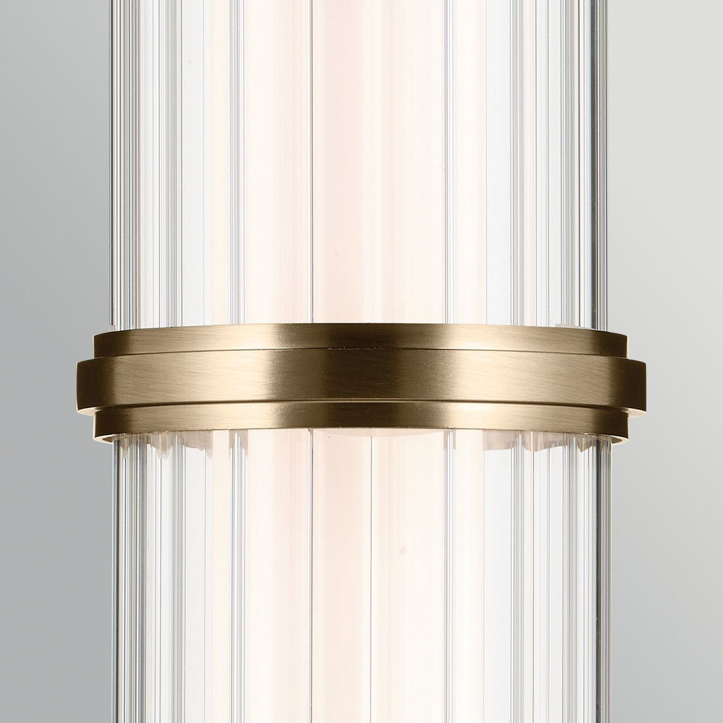 KL-RIVEN-LED-MP-CPZ  Riven LED Pendant Champagne Bronze