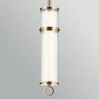 KL-RIVEN-LED-MP-CPZ  Riven LED Pendant Champagne Bronze