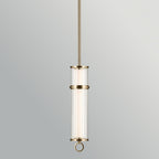 KL-RIVEN-LED-MP-CPZ  Riven LED Pendant Champagne Bronze