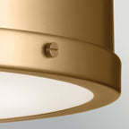 KL-SERCA-F-L-BNB Serca Large Flush Brushed Natural Brass