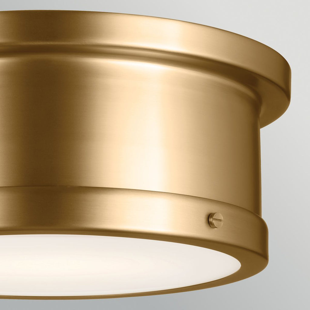 KL-SERCA-F-M-BNB Serca Medium Flush Brushed Natural Brass