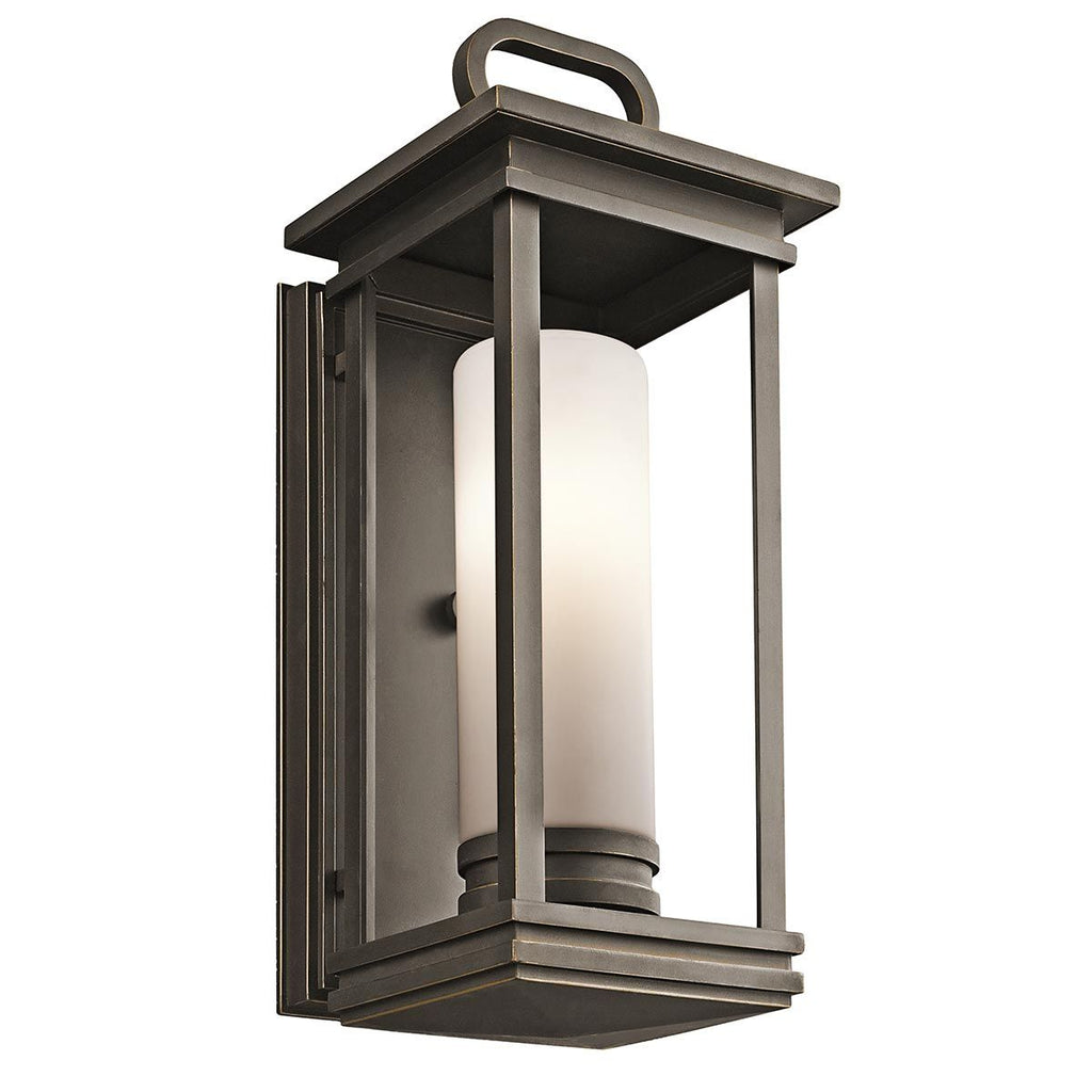KL-SOUTH-HOPE-M South Hope 1 Light Medium  Outdoor Wall Lantern  Rubbed Bronze