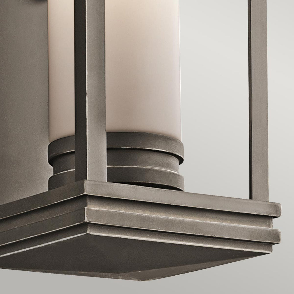 KL-SOUTH-HOPE-M South Hope 1 Light Medium  Outdoor Wall Lantern  Rubbed Bronze