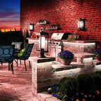 KL-SOUTH-HOPE-M South Hope 1 Light Medium  Outdoor Wall Lantern  Rubbed Bronze