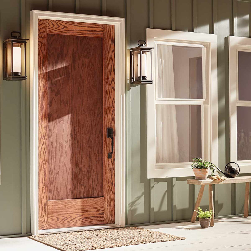 KL-SOUTH-HOPE-M South Hope 1 Light Medium  Outdoor Wall Lantern  Rubbed Bronze