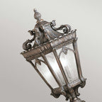 KL-TOURNAI3-L Tournai 2 Light Large  Outdoor Pedestal Londonderry