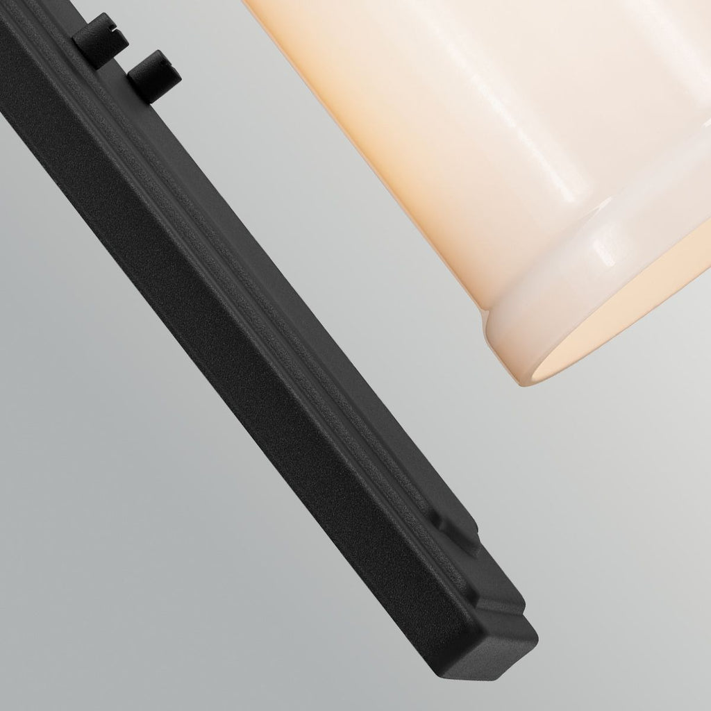 KL-VETIVENE1-BK Vetivene 1 Light  Bathroom Wall Light  Black