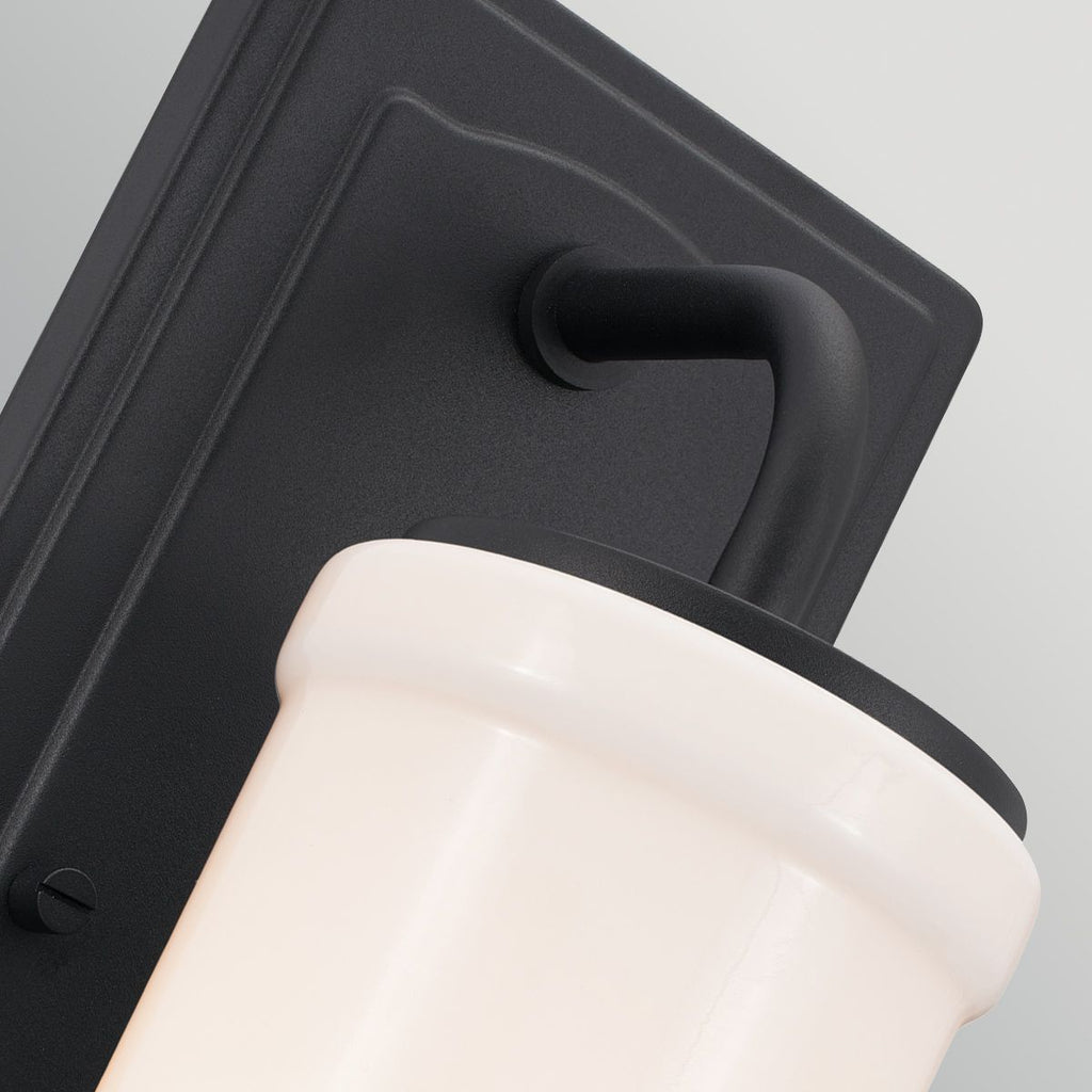KL-VETIVENE1-BK Vetivene 1 Light  Bathroom Wall Light  Black