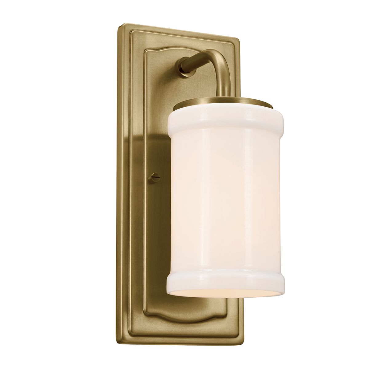 KL-VETIVENE1-NBR Vetivene 1 Light  Bathroom Wall Light  Natural Brass