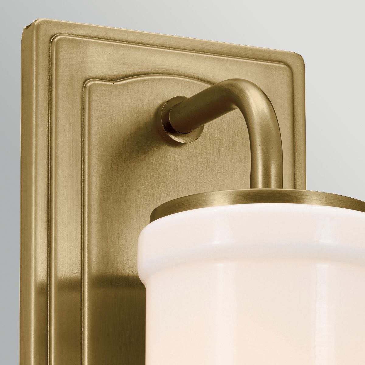 KL-VETIVENE1-NBR Vetivene 1 Light  Bathroom Wall Light  Natural Brass