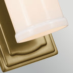 KL-VETIVENE1-NBR Vetivene 1 Light  Bathroom Wall Light  Natural Brass