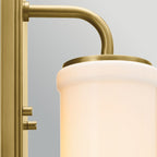 KL-VETIVENE1-NBR Vetivene 1 Light  Bathroom Wall Light  Natural Brass