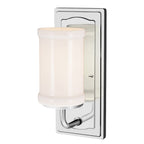 KL-VETIVENE1-PC Vetivene 1 Light  Bathroom Wall Light  Polished Chrome