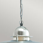 OS8-GAL-C Oslo Coastal Outdoor 1 Light Chain Lantern - Galvanised Steel (S)