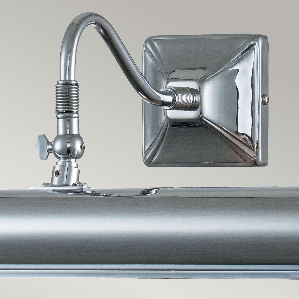 PL1-20-PC Picture Light 2 Light Large Polished Chrome