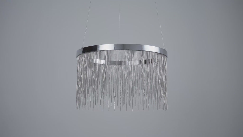 96826-CH Amadis 6 Light Crystal Ceiling Pendant