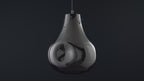 99788 1 Light Pendant Chrome Metallic Glass & Chrome Plate