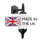 PRM2-BLACK Parish Mini 1 Light Down  Outdoor Wall Lantern  Black
