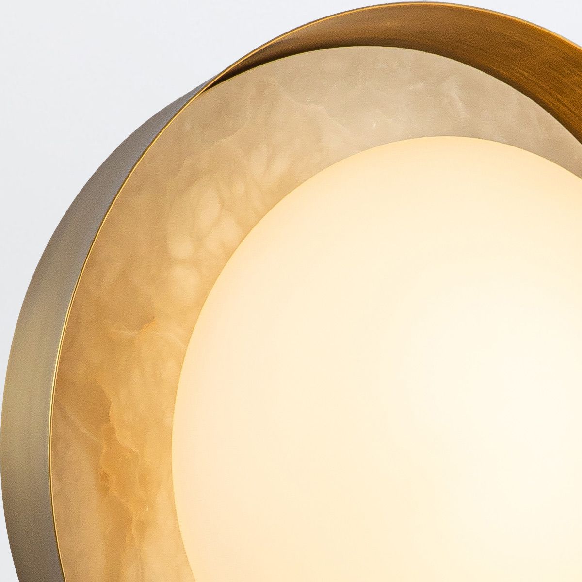 QN-ALONSO2-VBS-AR Alonso 2 Light LED Wall Light Vintage Brass