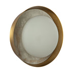 QN-ALONSO2-VBS-AR Alonso 2 Light LED Wall Light Vintage Brass