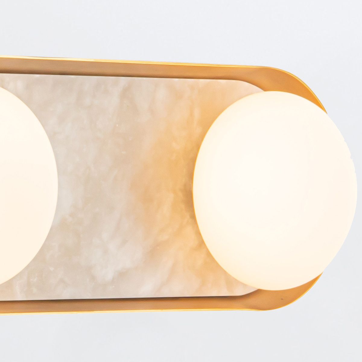 QN-ALONSO3-VBS-AR Alonso 3 Light LED Wall Light Vintage Brass