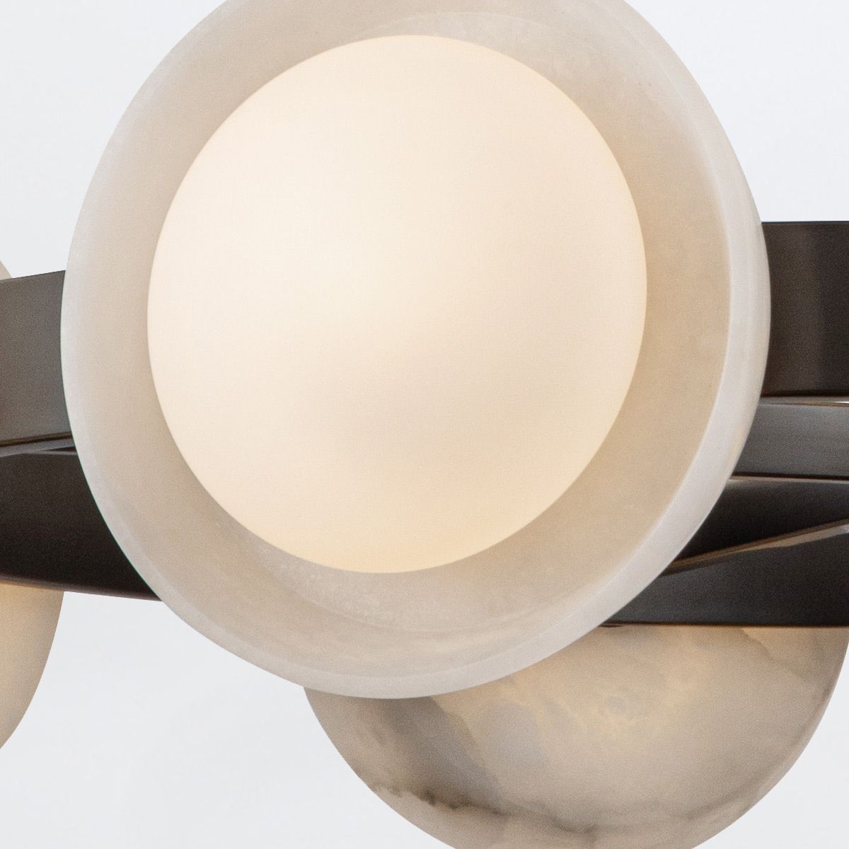 QN-ALONSO8-UBZ-AR Alonso 8 Light LED Chandelier Pendant Urban Bronze