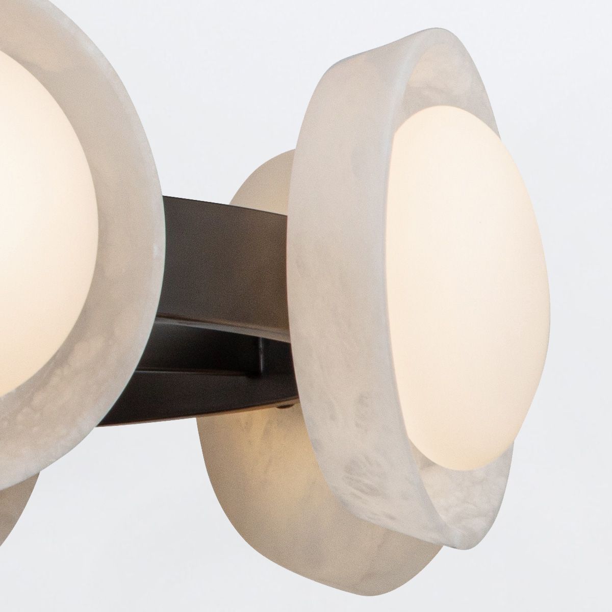 QN-ALONSO8-UBZ-AR Alonso 8 Light LED Chandelier Pendant Urban Bronze