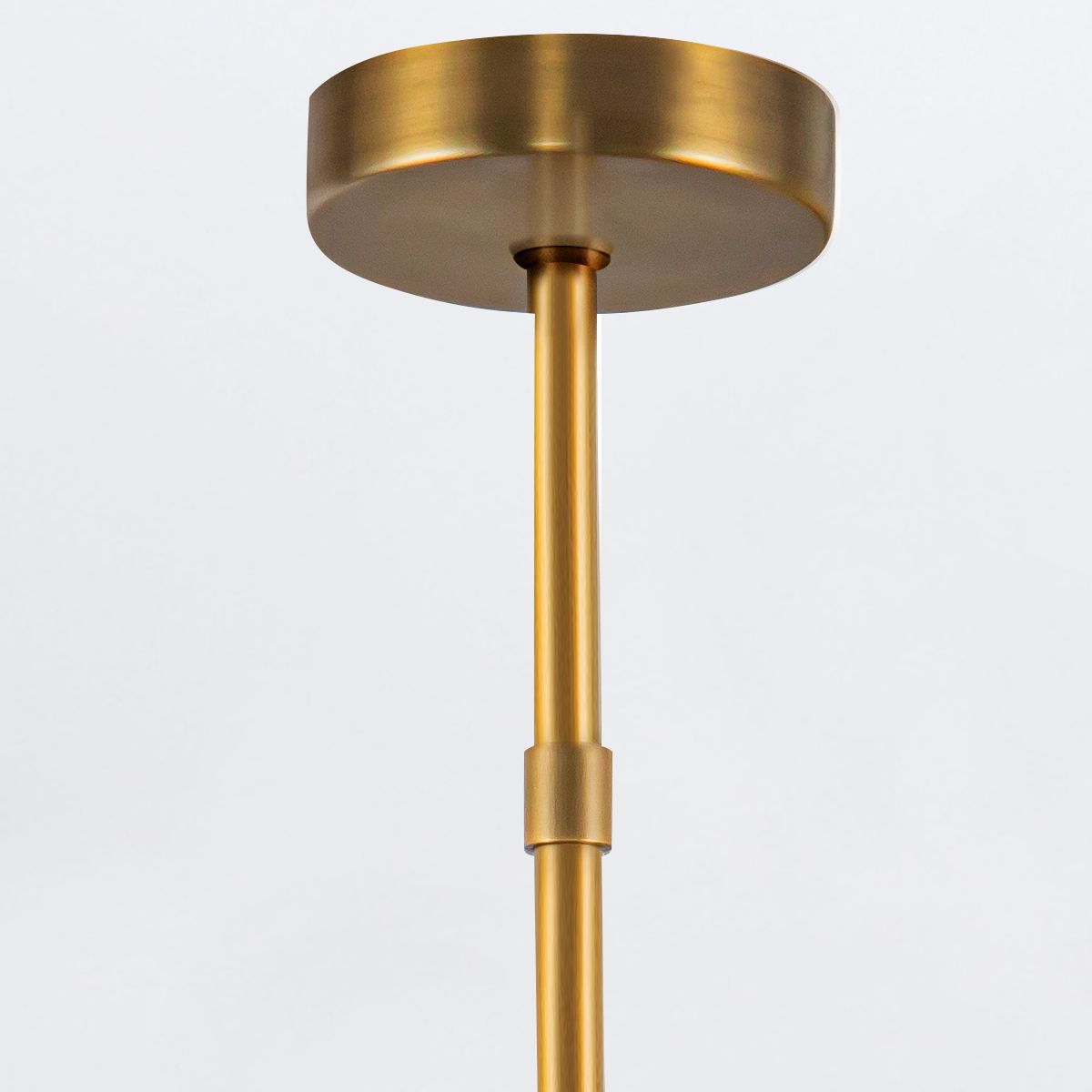 QN-ALONSO8-VBS-AR Alonso 8 Light LED Chandelier Pendant Vintage Brass