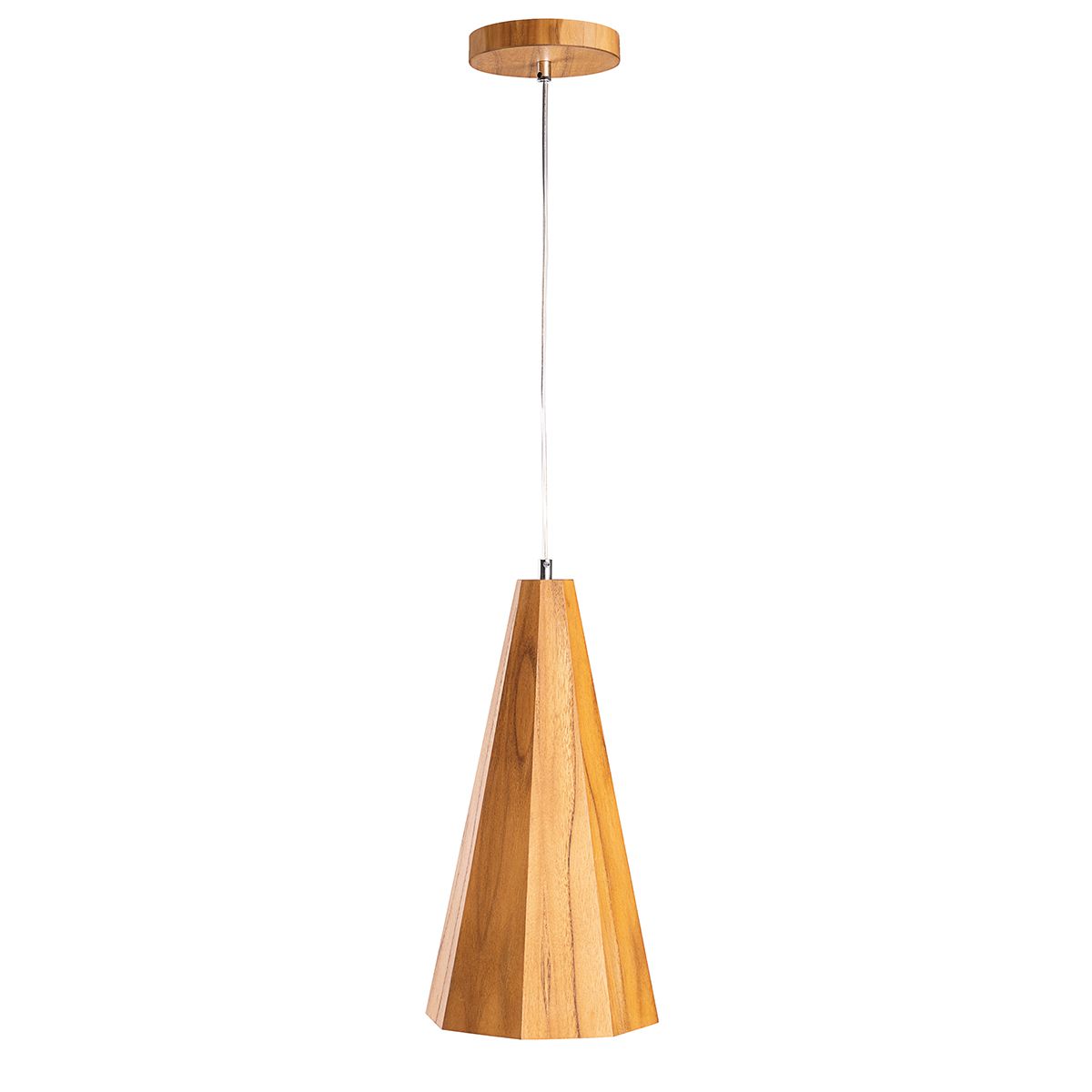 QN-ANGULAR-P-S-TEAK Angular Pendant Light Teak