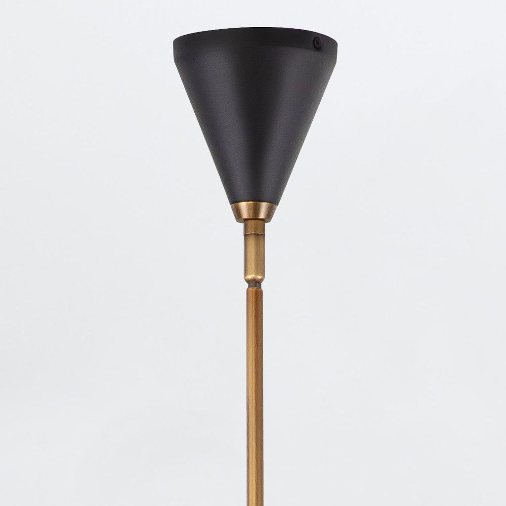 QN-BRICKELL5-MBHL Brickell 5 Light Chandelier Matte Black