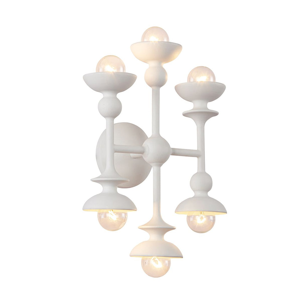 QN-CADENCE-6WB-WHT Cadence 6 Light Wall Light Antique White
