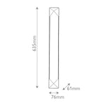 QN-CAESAR-W-L-UBZ-AR Caesar Large LED Wall Light Urban Bronze