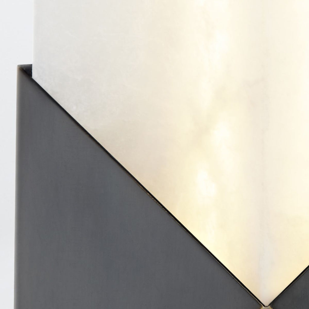 QN-CAESAR-W-S-UBZ-AR Caesar Small LED Wall Light Urban Bronze