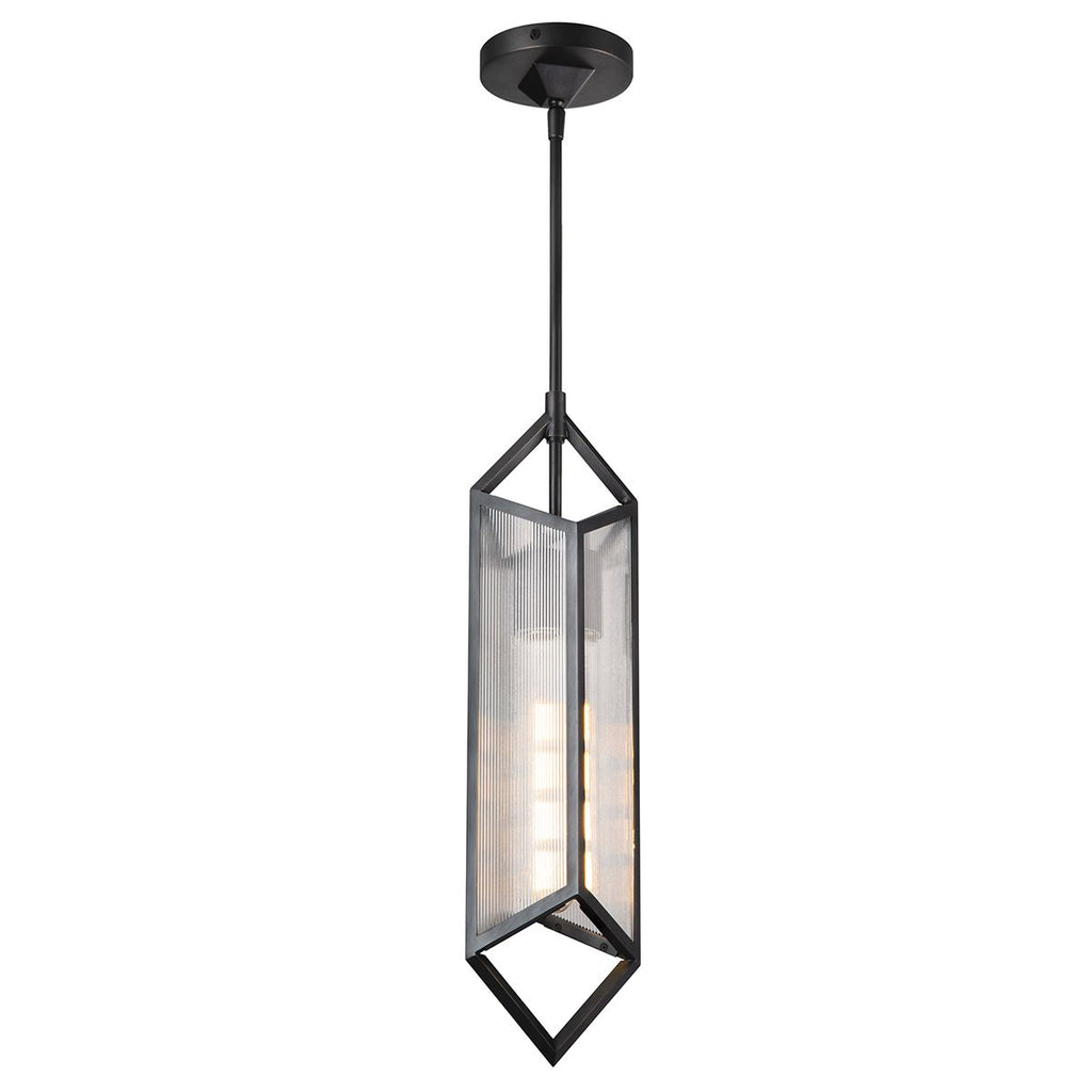 QN-CAIRO-1P-UBZ-CR Cairo 1 Light Pendant Urban Bronze