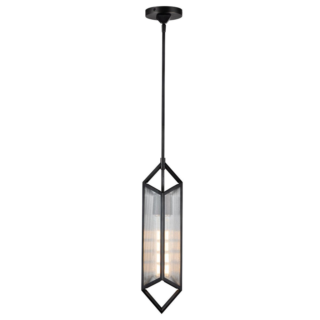 QN-CAIRO-1P-UBZ-CR Cairo 1 Light Pendant Urban Bronze