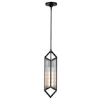 QN-CAIRO-1P-UBZ-CR Cairo 1 Light Pendant Urban Bronze