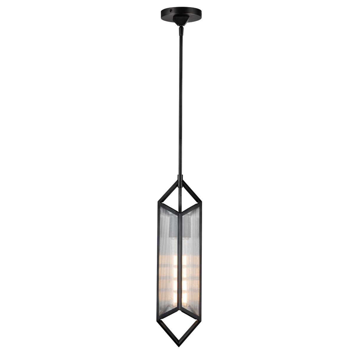 QN-CAIRO-1P-UBZ-CR Cairo 1 Light Pendant Urban Bronze