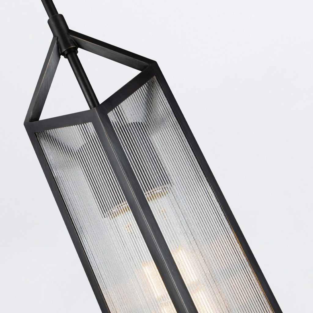 QN-CAIRO-1P-UBZ-CR Cairo 1 Light Pendant Urban Bronze