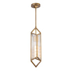 QN-CAIRO-1P-VBS-CR Cairo 1 Light Pendant Vintage Brass