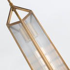 QN-CAIRO-1P-VBS-CR Cairo 1 Light Pendant Vintage Brass